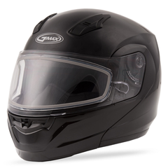 [Color:::Black] GMAX MD04S Black Modular Snow Helmet with Dual Lens Shield