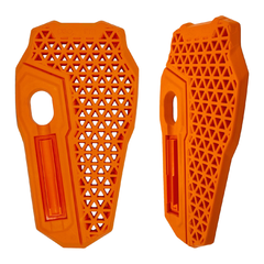 [Color:::Orange] Klim Airbag Vest Compatible D30 Level 2 Back Protector