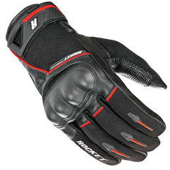 [Color:::Black / Red] JOE ROCKET SUPER MOTO LEATHER GLOVE