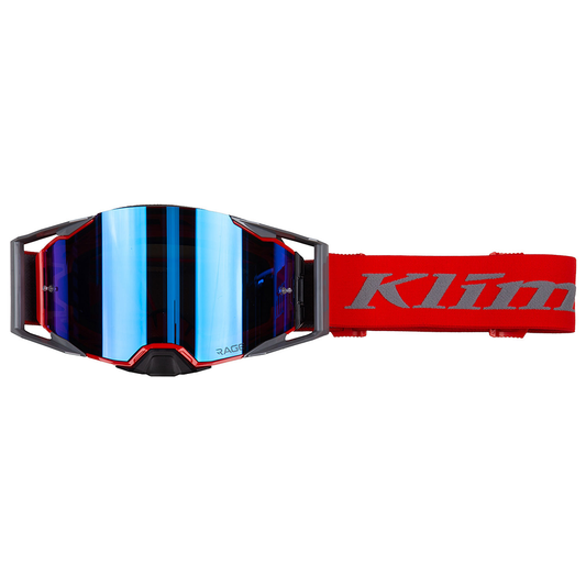 Klim Rage Off-Road Goggle Redrock With Dark Smoke Blue Mirror Lens