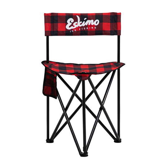 Eskimo Plaid XL Folding Ice Chair