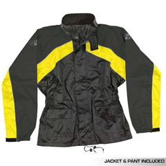 [Color:::Black-Yellow] JOE ROCKET RS-2 2-PIECE RAINSUIT