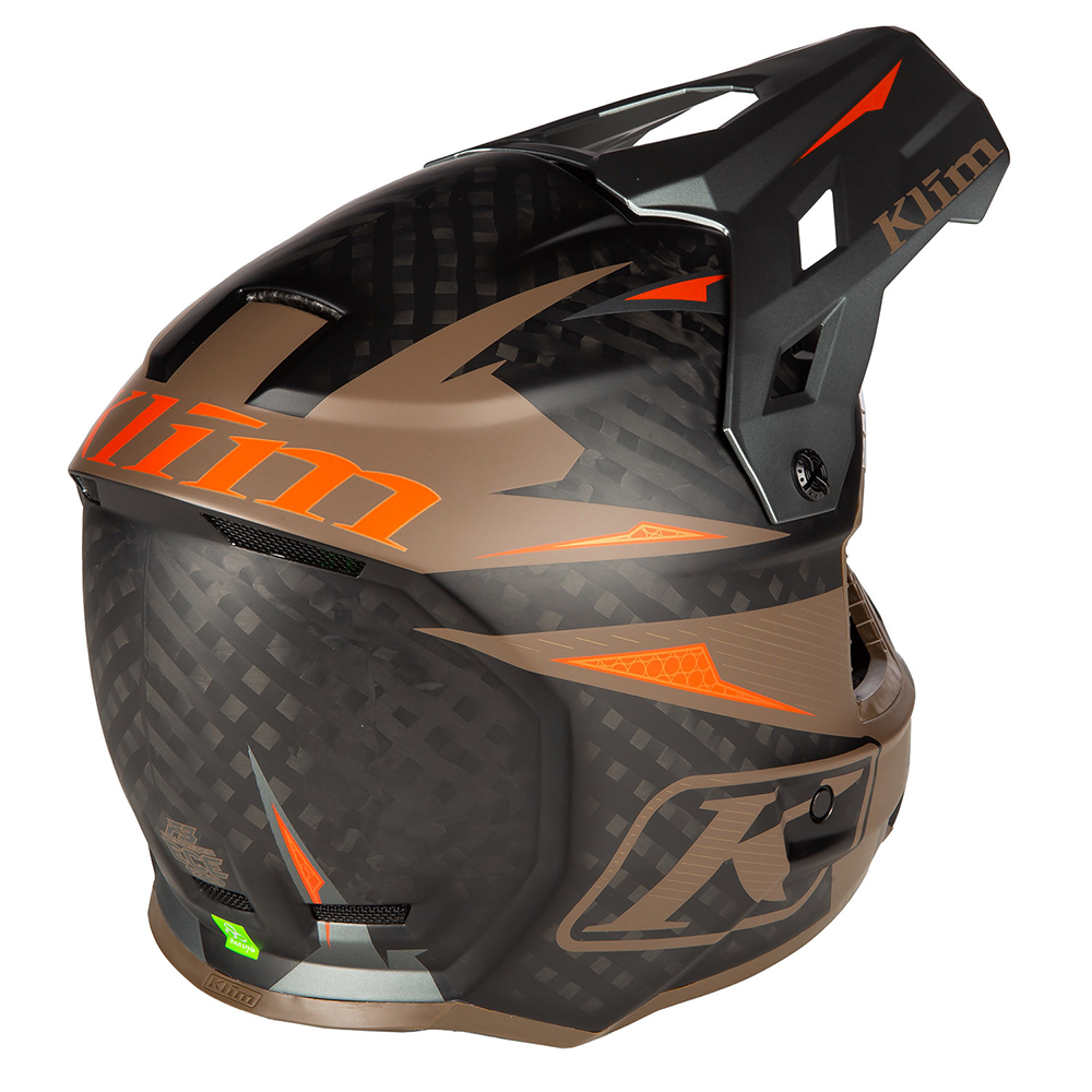 dirtbike motorcycle helmets c3po Klim F3 Carbon Pro Helmet Lightweight Off Road – Up North Sports