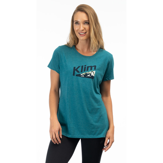  Klim Women's Mountain Peak Tri-Blend Tee