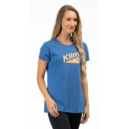  Klim Women's Mountain Peak Tri-Blend Tee