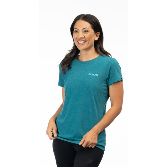  Klim Women's K Shield Crest Tri-Blend Tee