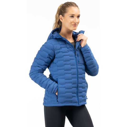  Klim Women's Luna Stretch Down Hooded Jacket