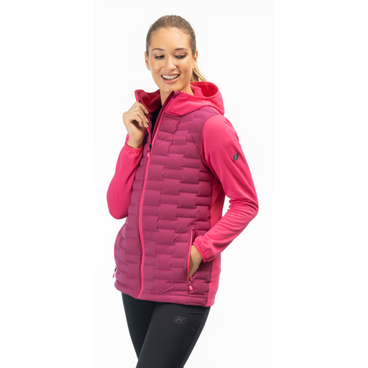  Klim Women's Luna Stretch Down Hybrid Hoodie