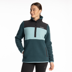 [Color:::Reflecting Pond / Milky Blue] Klim Women's High Pile Mountain Fleece Pullover