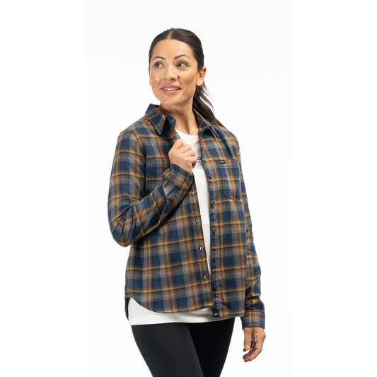  Klim Women's Sunlight Trail Midweight Flannel Shirt