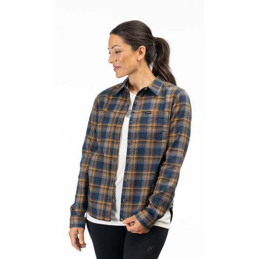  Klim Women's Sunlight Trail Midweight Flannel Shirt