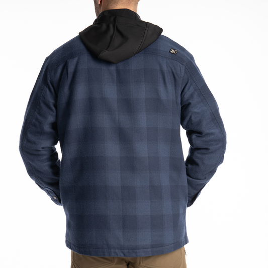  Klim Targhee Fleece Lined Flannel Hoodie