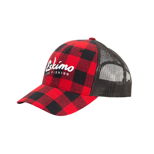 Eskimo Buffalo Plaid Trucker Cap