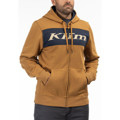 [Color:::Golden Brown - Dress Blues] Klim Trailside Hoodie