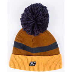 [Color:::Mock Orange - Golden Brown] Klim Powder Pom Beanie