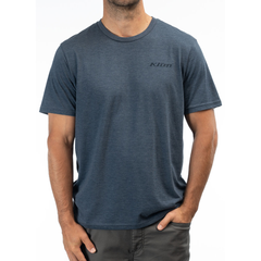 [Color:::Navy Frost - Dress Blues] Klim Mountain Peak Tri-Blend Tee