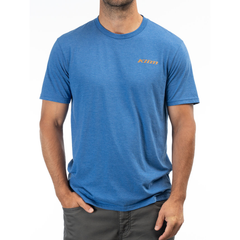 [Color:::Royal Frost - Golden Brown] Klim Discovery Tri-Blend Tee