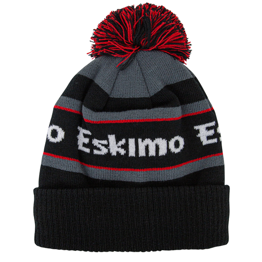Eskimo Black Ice Pom Hat