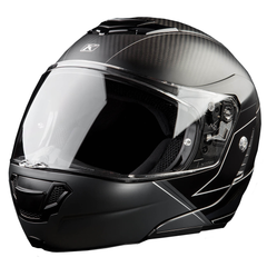 [Color:::Skyline Matte Black] KLIM TK1200 Karbon Modular Helmet ECE/DOT