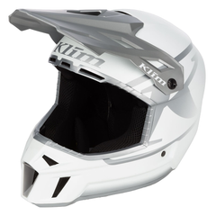[Color:::Icon White - Monument Gray] Klim F3 Helmet ECE