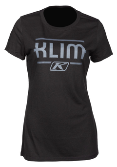 [Color:::Black / Asphalt] Klim Women's Kute Corp Short Sleeve Tee