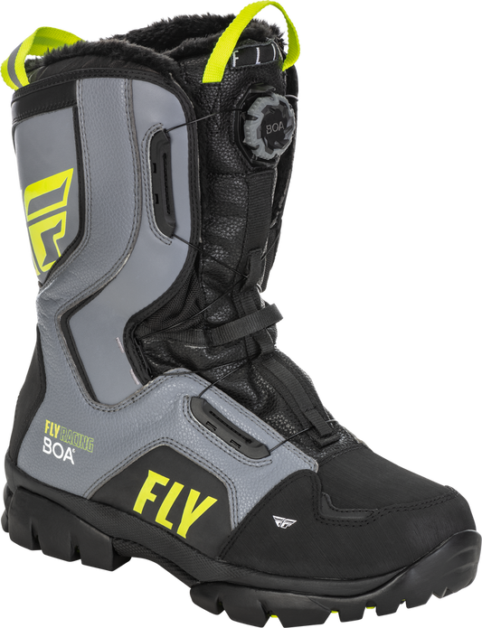 Fly Marker Boa Boot Black-Grey-Hi Vis