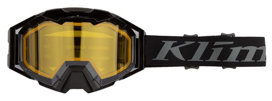 Klim Viper Pro Snow Goggle Vanish Black With Yellow Tint Lens