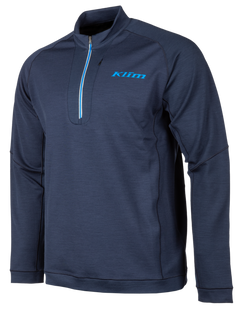 [Color:::Navy Blue] Klim Teton Merino Wool 1/4 Zip
