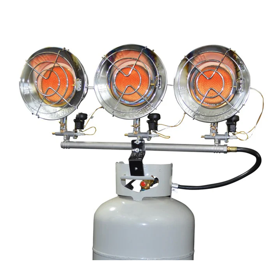 Mr. Heater 45,000 BTU Triple Tank Top Heater 3heat