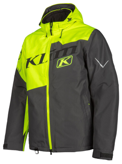 [Color:::Hi Vis - Asphalt] Klim Instinct Jacket
