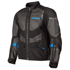 [Color:::Black - Kinetik Blue] Klim Baja S4 Jacket
