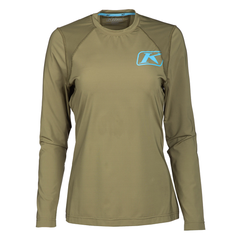 [Color:::Burnt Olive] Klim Women's Solstice Shirt -1.0