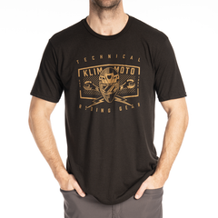 [Color:::Black / Golden Brown] Klim Petrol Tri-Blend Tee