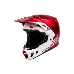 [Color:::Metallic Red-White] Fly Formula CC Centrum Youth Helmet