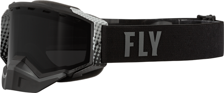 [Color:::BLACK - GREY BLACK / Polarized Smoke Lens] Fly Zone Pro Snow Goggle