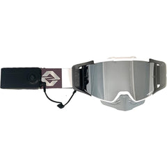 [Color:::White Black / Mirror Silver] Viral Signature Series Heated Goggle