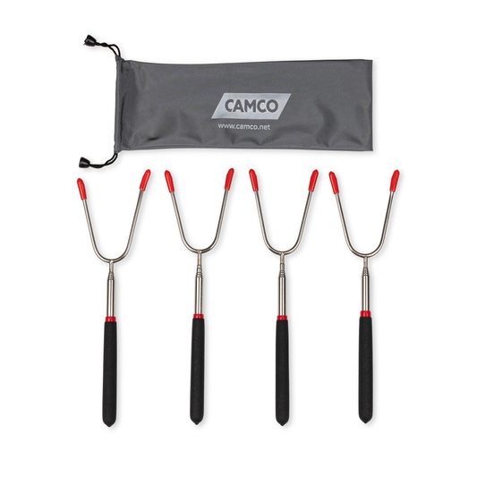 Camco Telescoping Roasting Fork 4 Pack 4fork