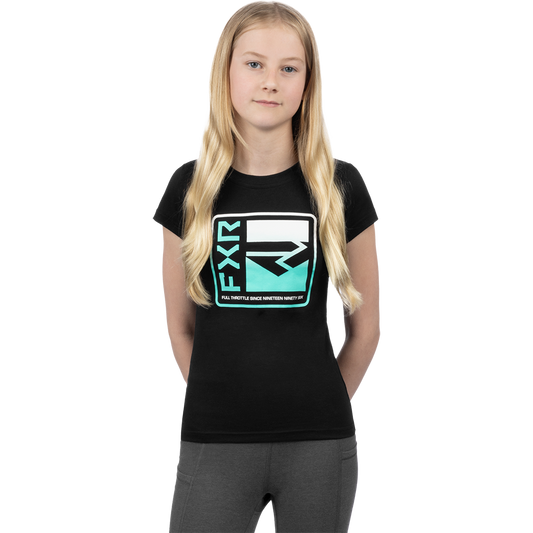  FXR Youth Broadcast Girls Premium T-Shirt