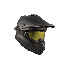 [Color:::Matte Black] CKX Titan Fiberglass Helmet - W/Dual Lens Goggles