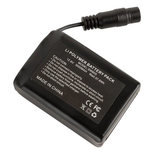 509 12 Volt Ignite Battery - 3000mah - Black