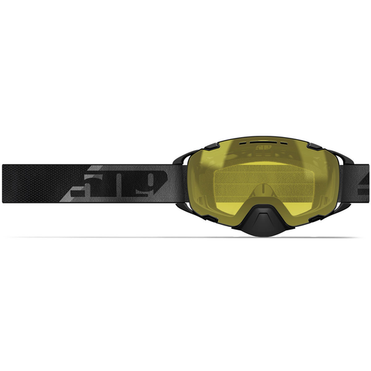 509 Aviator 2.0 Fuzion Flow Goggle Black w/Yellow