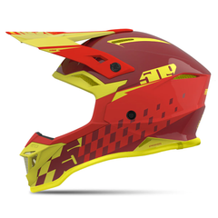 [Color:::Roosta Red - Gloss Finish] 509 Atmosphere Offroad Helmet