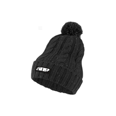 [Color:::Black Fleck] 509 Fleck Pom Beanie