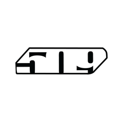 509 Slash Logo Sticker - 24
