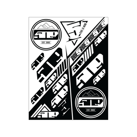  509 Sticker Sheet