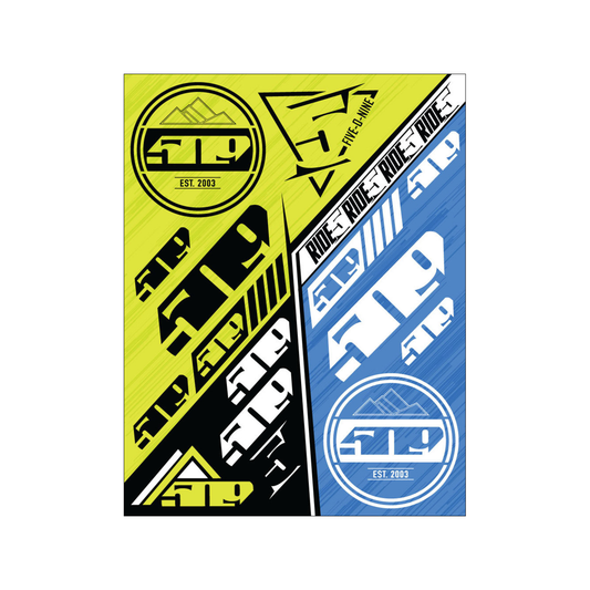  509 Sticker Sheet