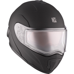 [Color:::Matte Black] CKX Tranz 1.5 AMS Modular Helmet w/ Double Lens