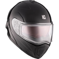 [Color:::Glossy Black] CKX Tranz 1.5 AMS Modular Helmet w/ Double Lens