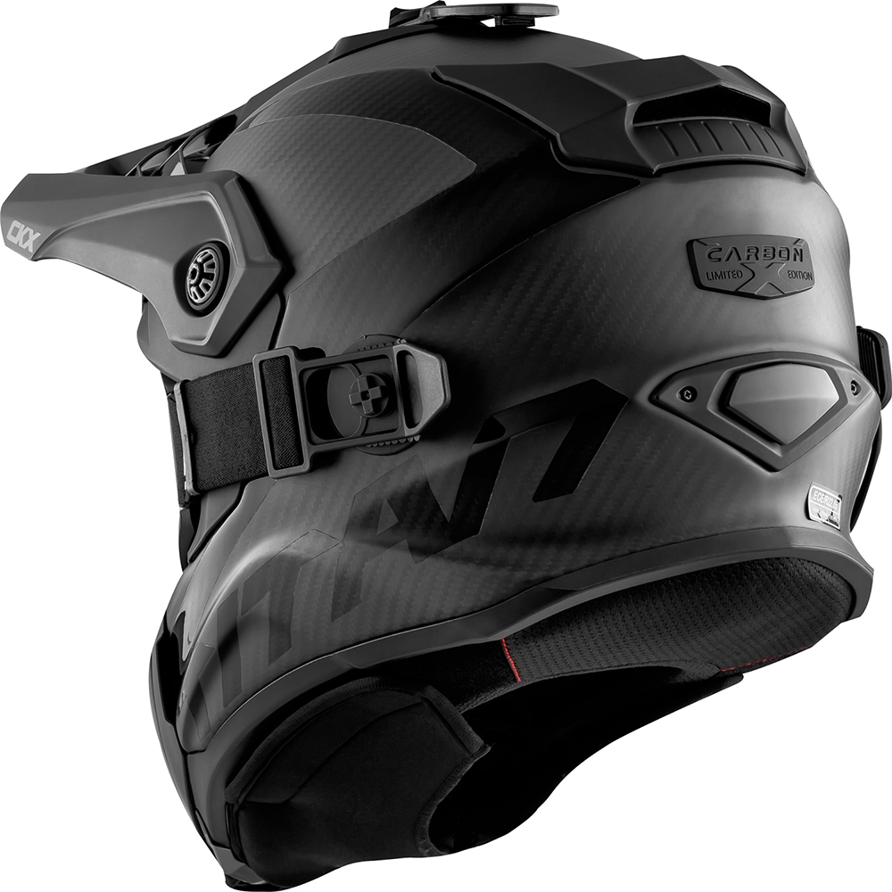 carbon snowboard helmet CKX Titan Original Electric Carbon Helmet Black / MD