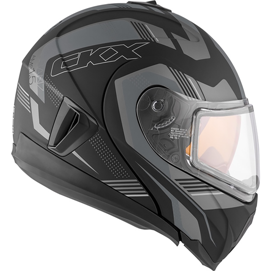  CKX Tranz 1.5 AMS Omeg Modular Helmet w/ Double Lens